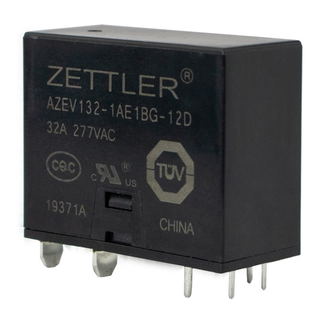 AZEV132-1AE1BG-12D American Zettler  Power Relays Over 2 Amps